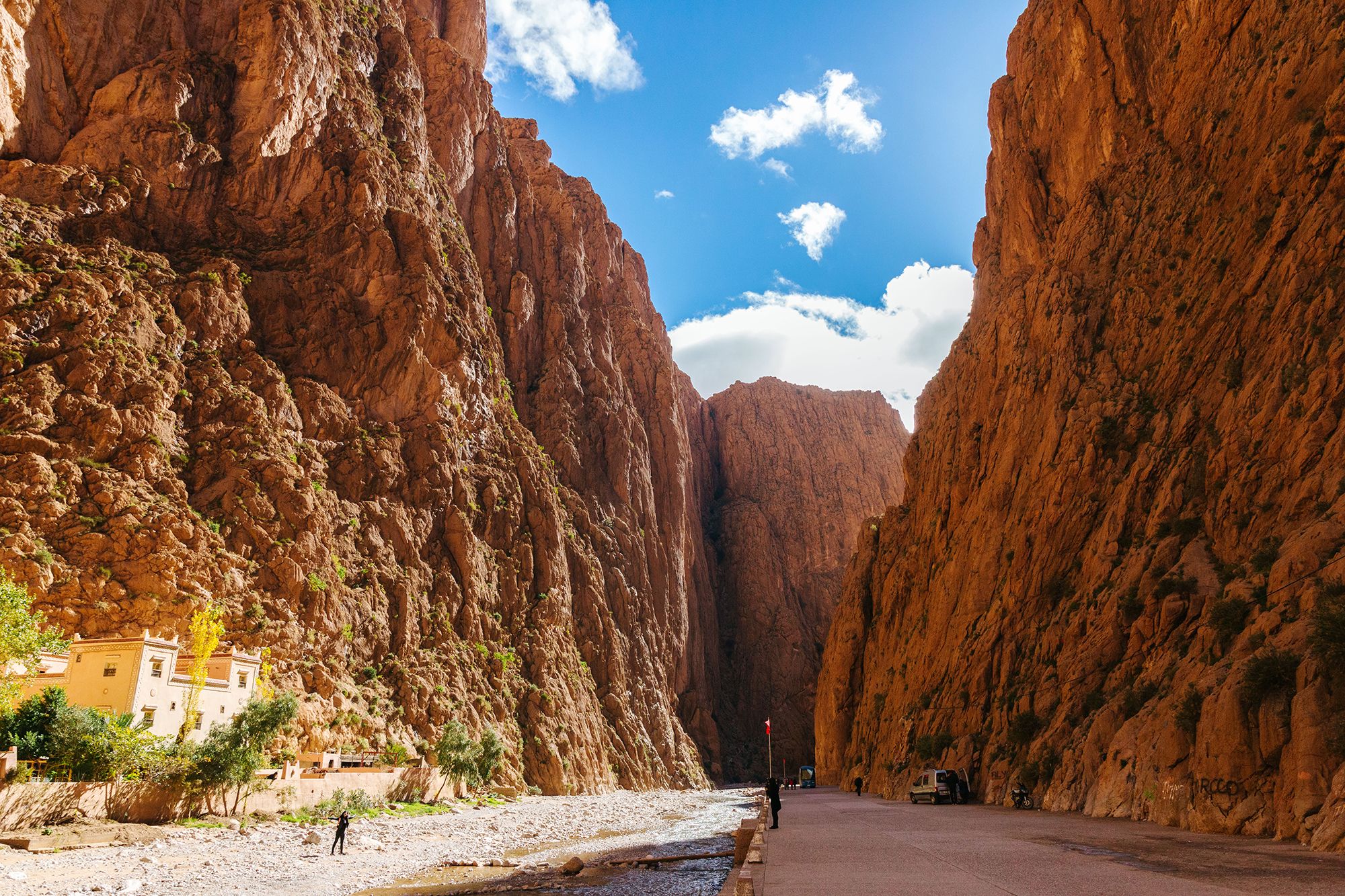Visiter les Gorges du Todra au Maroc, paysage de Todra Valley